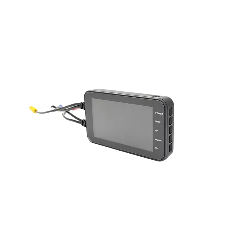 Motorkerékpár Dash Cam balesetrögzítéssel és képernyővel